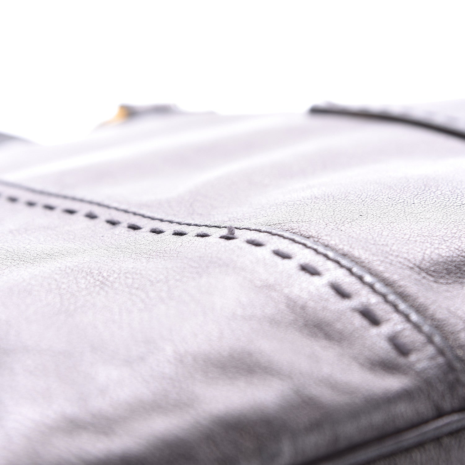 Saint Laurent Metallic Calfskin Oversized Muse Gunmetal 21 of 26