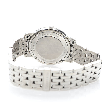 Tiffany Stainless Steel Diamond Bezel Black Mother of Pearl 37mm Mark Resonator Quartz Watch 4 of 5