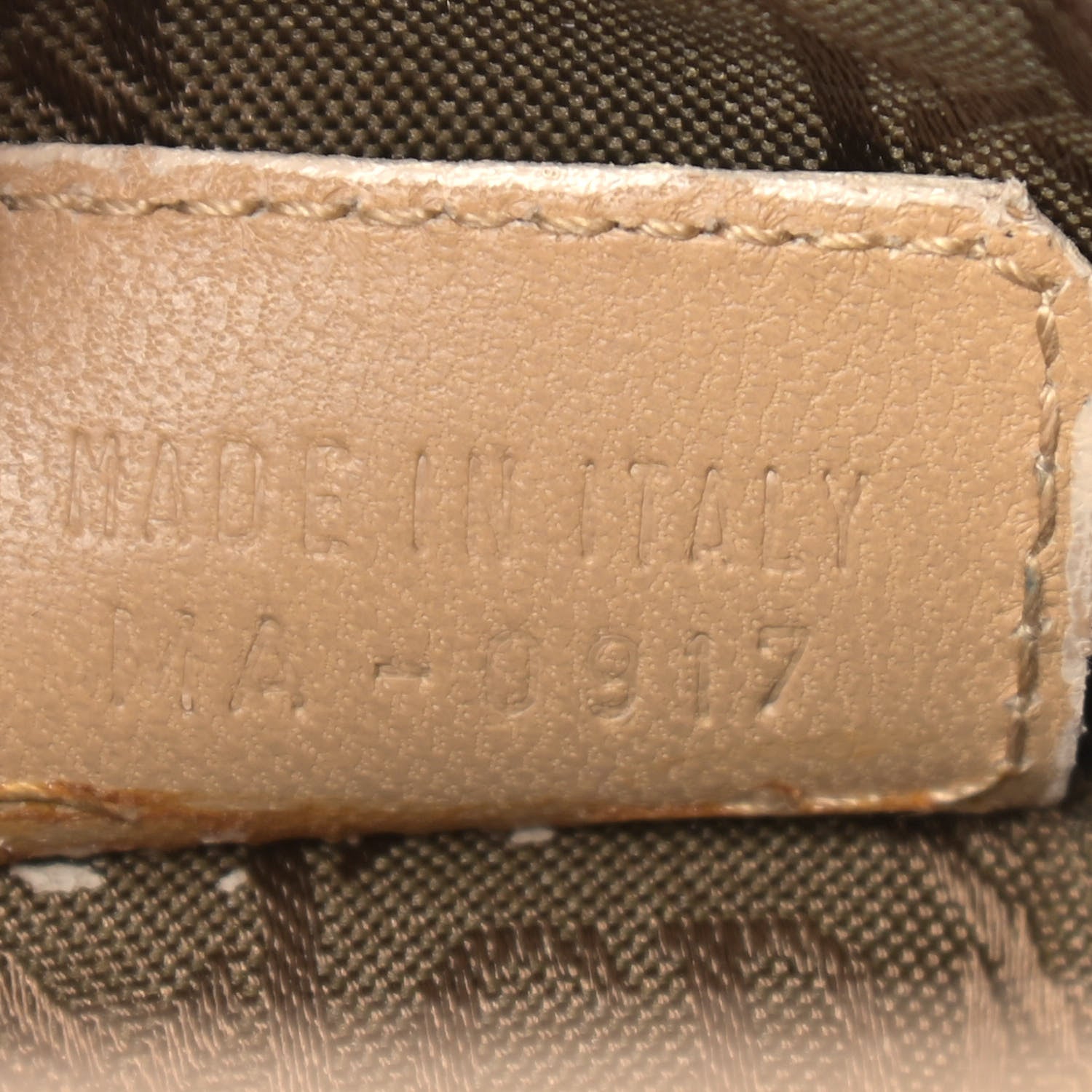 Christian Dior Lambskin Cannage Medium Lady Dior Beige 7 of 9