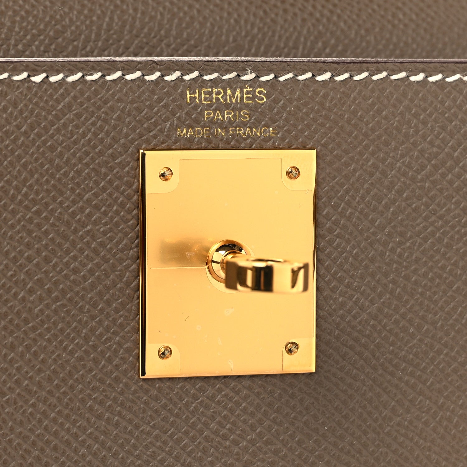 Hermes Epsom Kelly Sellier 28 Etoupe 6 of 11