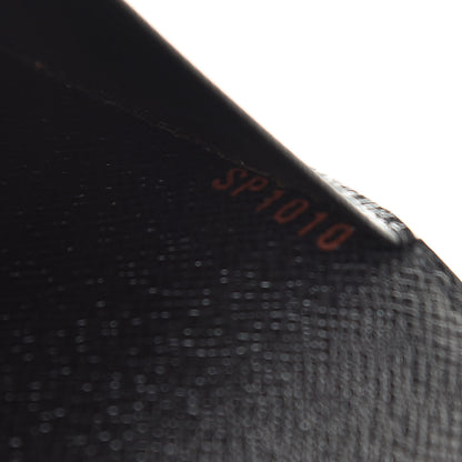 Louis Vuitton Epi Medium Ring Agenda Cover Black 7 of 8