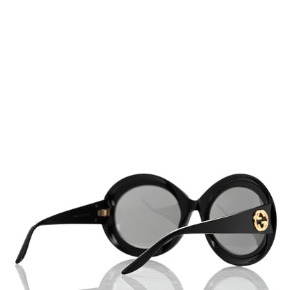 Gucci Acetate Round GG Sunglasses GG0744S Black 4 of 8