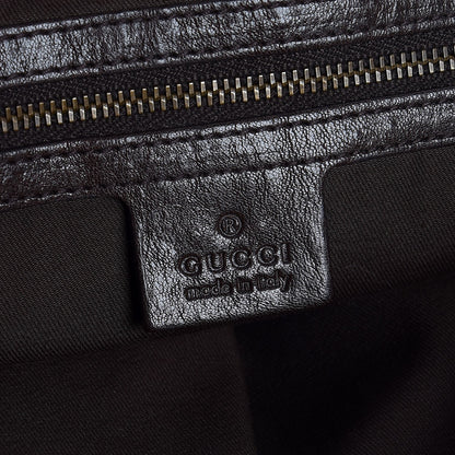 Gucci Monogram Medium Interlocking Icon Tote Dark Brown 6 of 14