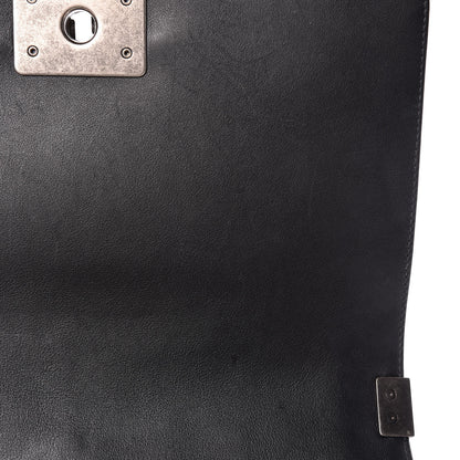 Chanel Calfskin Quilted Medium Boy Flap Black 13 of 18