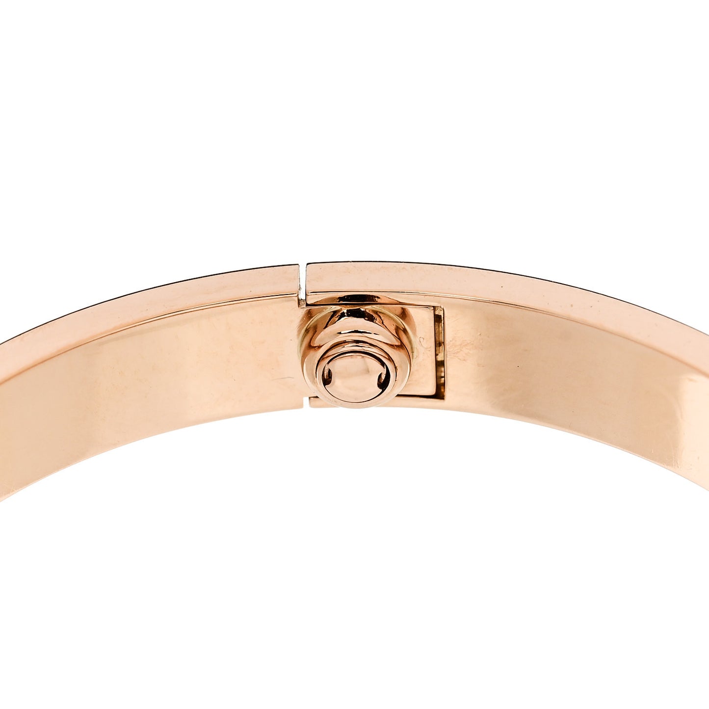 18K Pink Gold 4 Diamond LOVE Bracelet 16