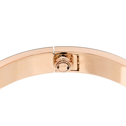 Cartier 18K Pink Gold 4 Diamond LOVE Bracelet 16 7 of 7