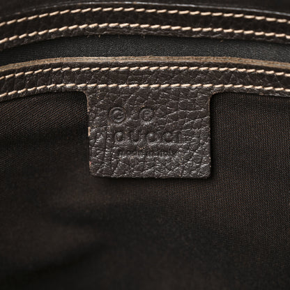 Gucci Crystal Monogram Medium Joy Boston Dark Brown 5 of 9