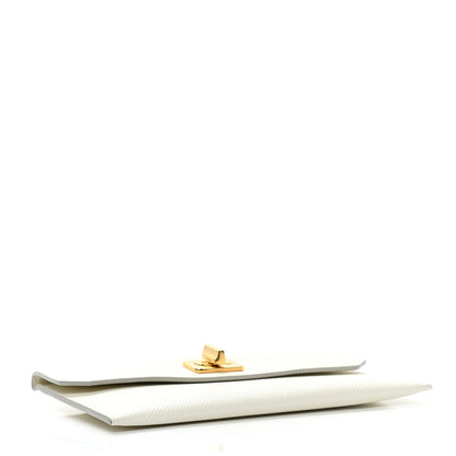 Prada Saffiano Envelope Clutch White 4 of 8