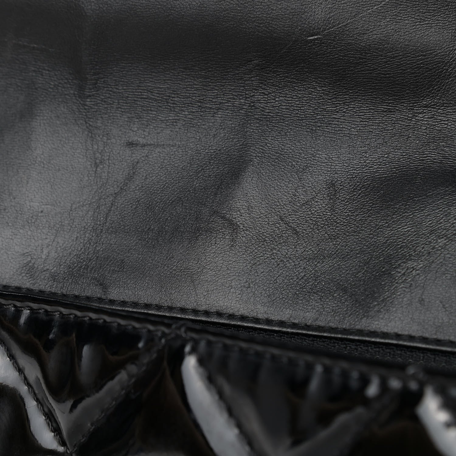 Chanel Vinyl Quilted In the Business Flap Bag Black 10 of 16