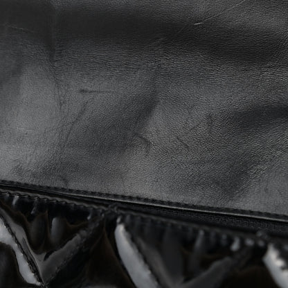 Chanel Vinyl Quilted In the Business Flap Bag Black 10 of 16