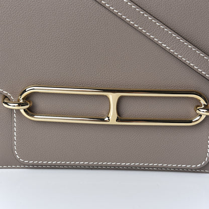 Hermes Evercolor Sac Roulis 23 Gris Asphalte 9 of 12