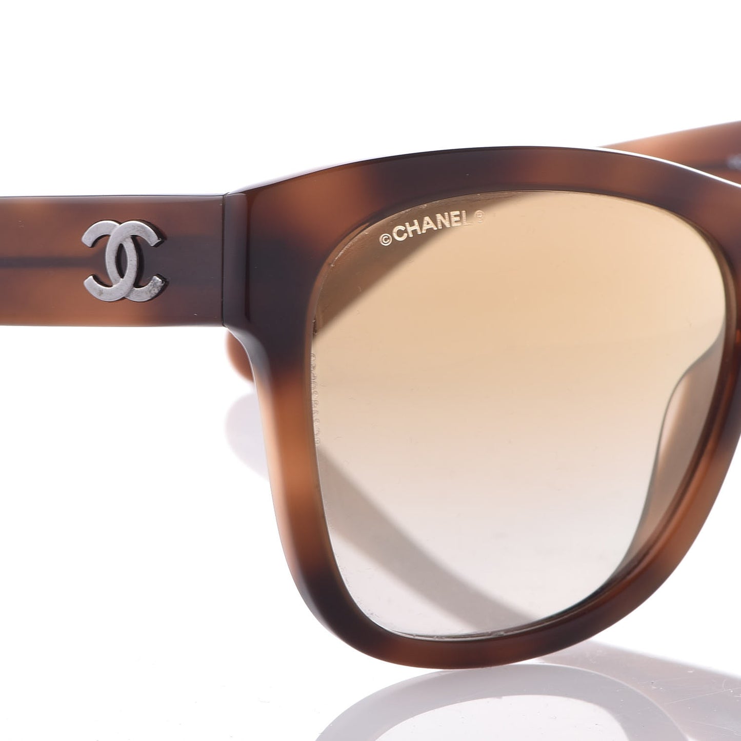 Acetate Square Sunglasses 5380 Brown