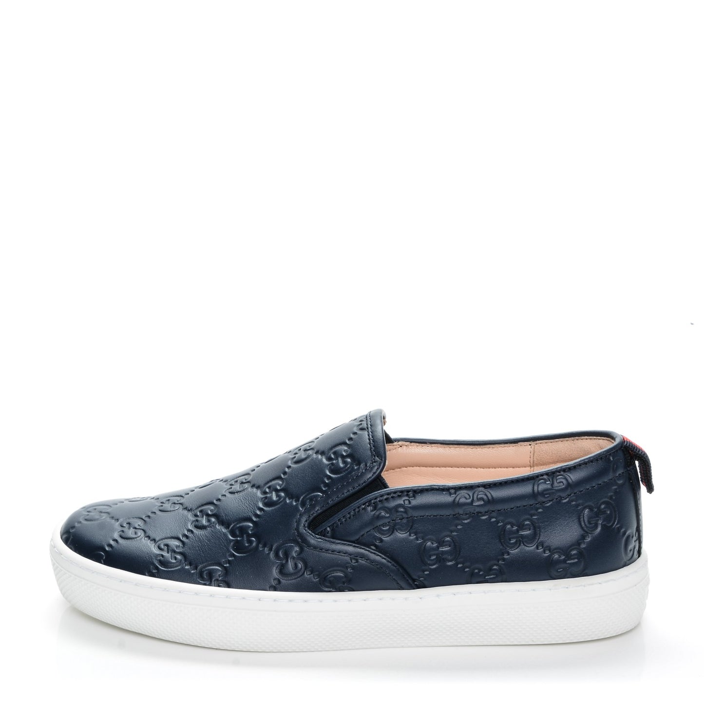 Guccissima Dublin Slip On Sneakers 37 Blue