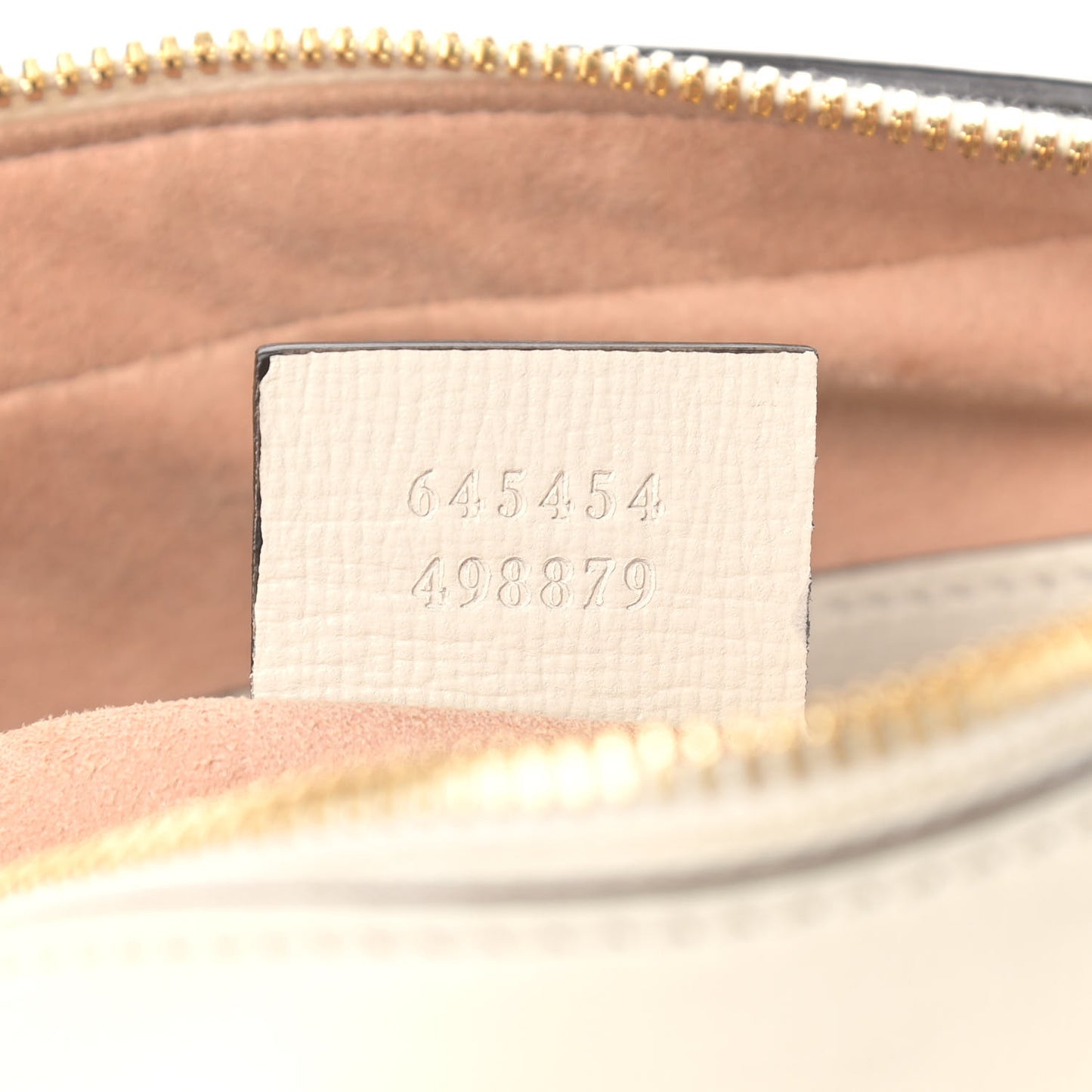 GG Supreme Monogram Small Horsebit 1955 Shoulder Bag Beige Mystic White