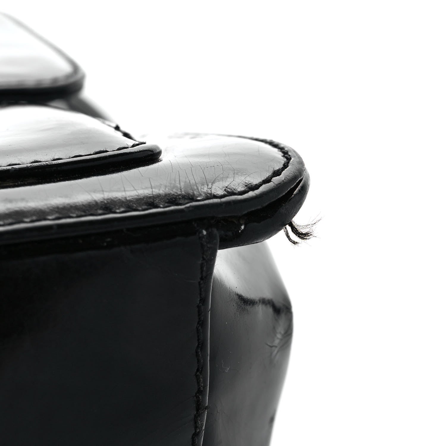 Chanel Glazed Calfskin Single Flap Black 14 of 18