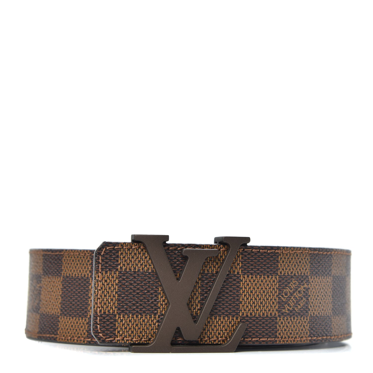 Louis Vuitton Damier Ebene 40mm LV Initiales Belt 90 36 1 of 6