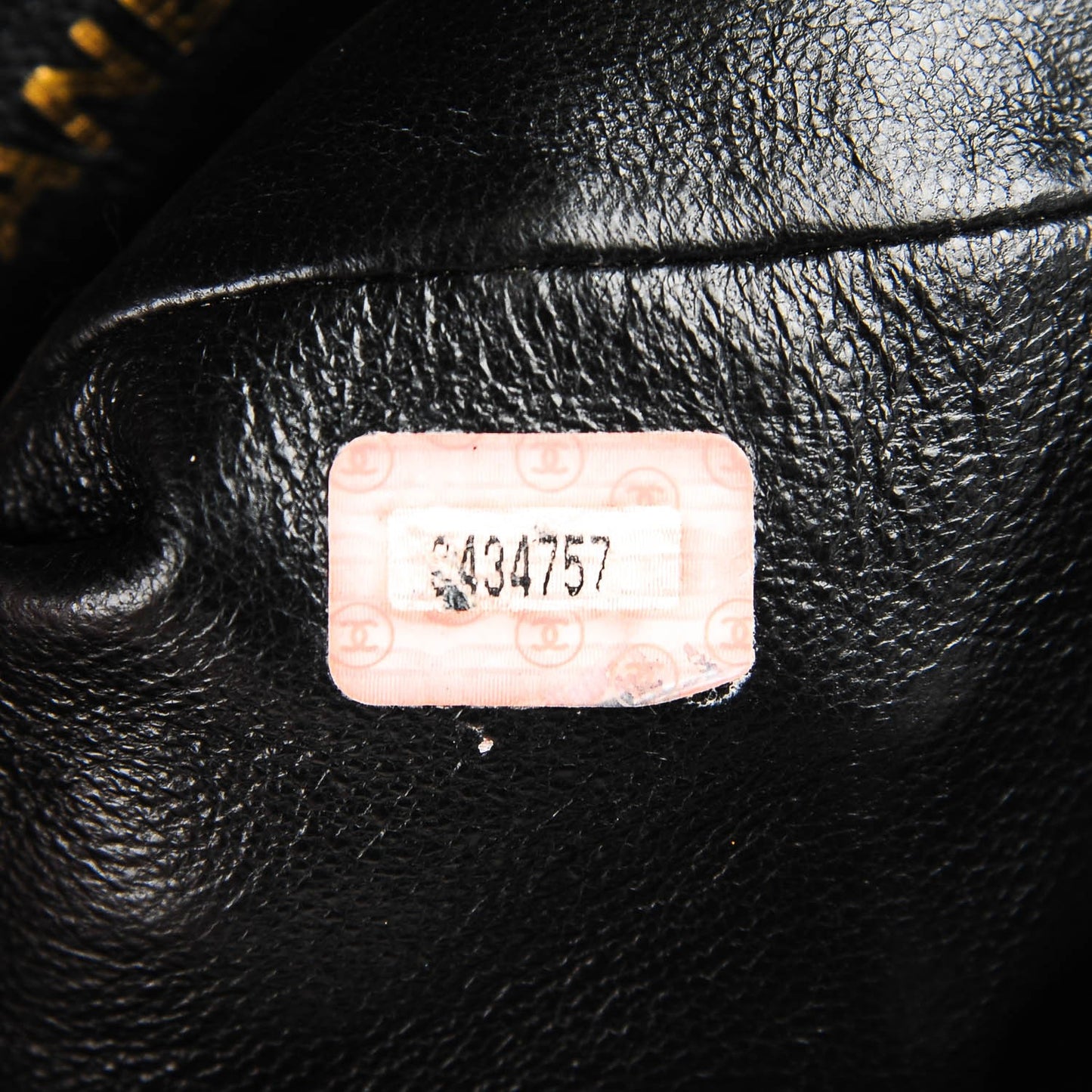 Lambskin Quilted Backpack Black