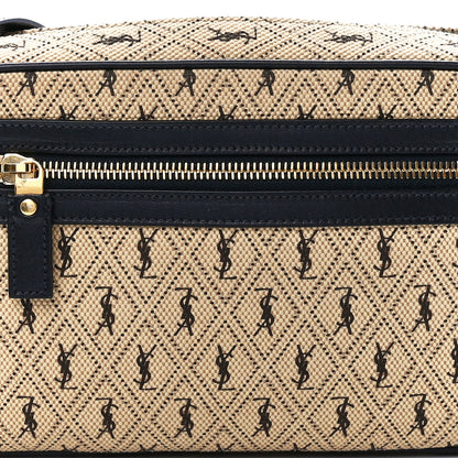 Saint Laurent Canvas Monogram All Over Camera Bag Beige 8 of 11