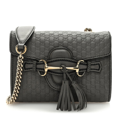 Gucci Soft Microguccissima Mini Emily Chain Shoulder Bag Loess 1 of 9