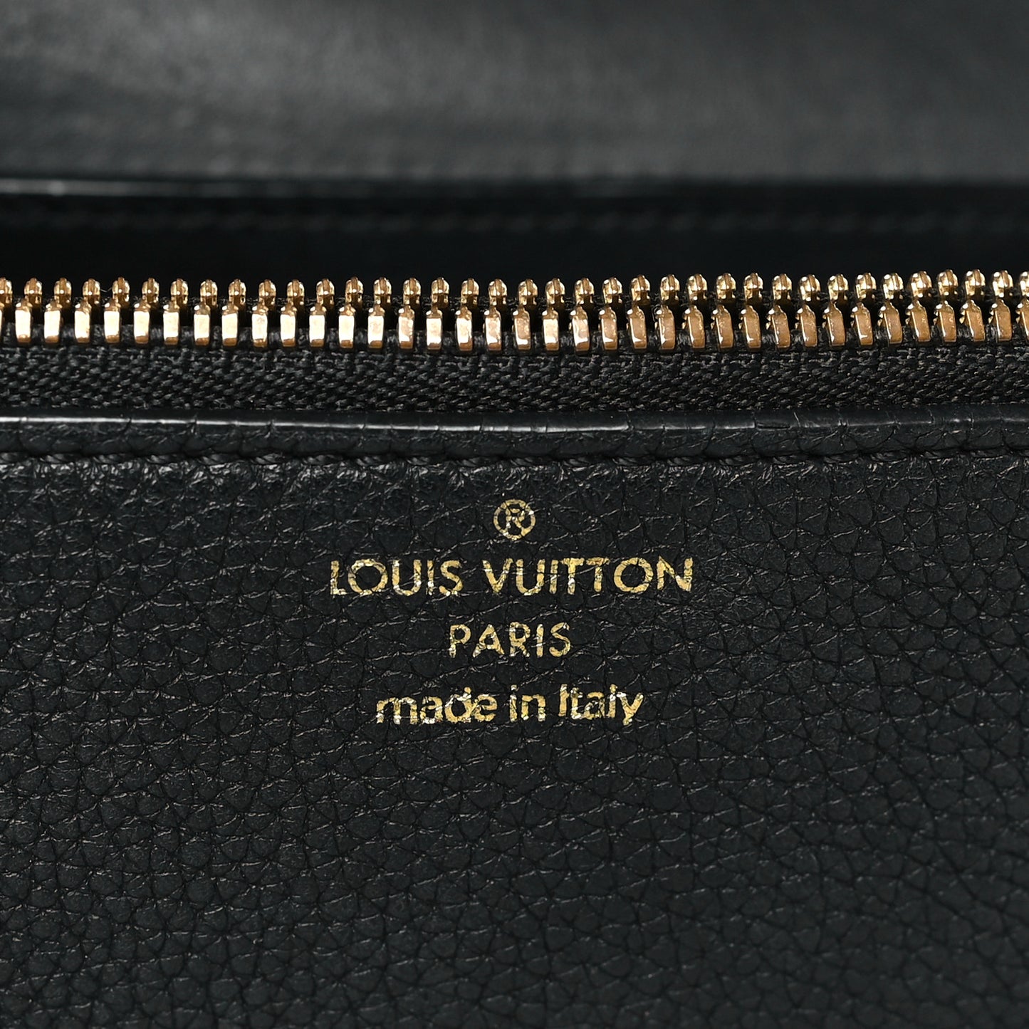 Grained Calfskin Vivienne NM Black