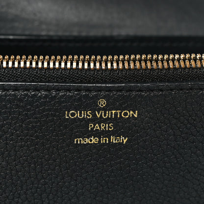 Louis Vuitton Grained Calfskin Vivienne NM Black 6 of 9
