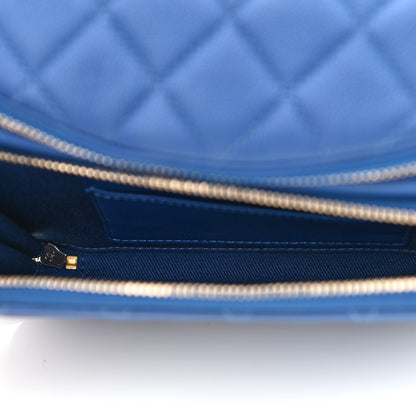 Chanel Caviar Quilted Business Affinity Waist Belt Bag Dark Blue 6 of 11