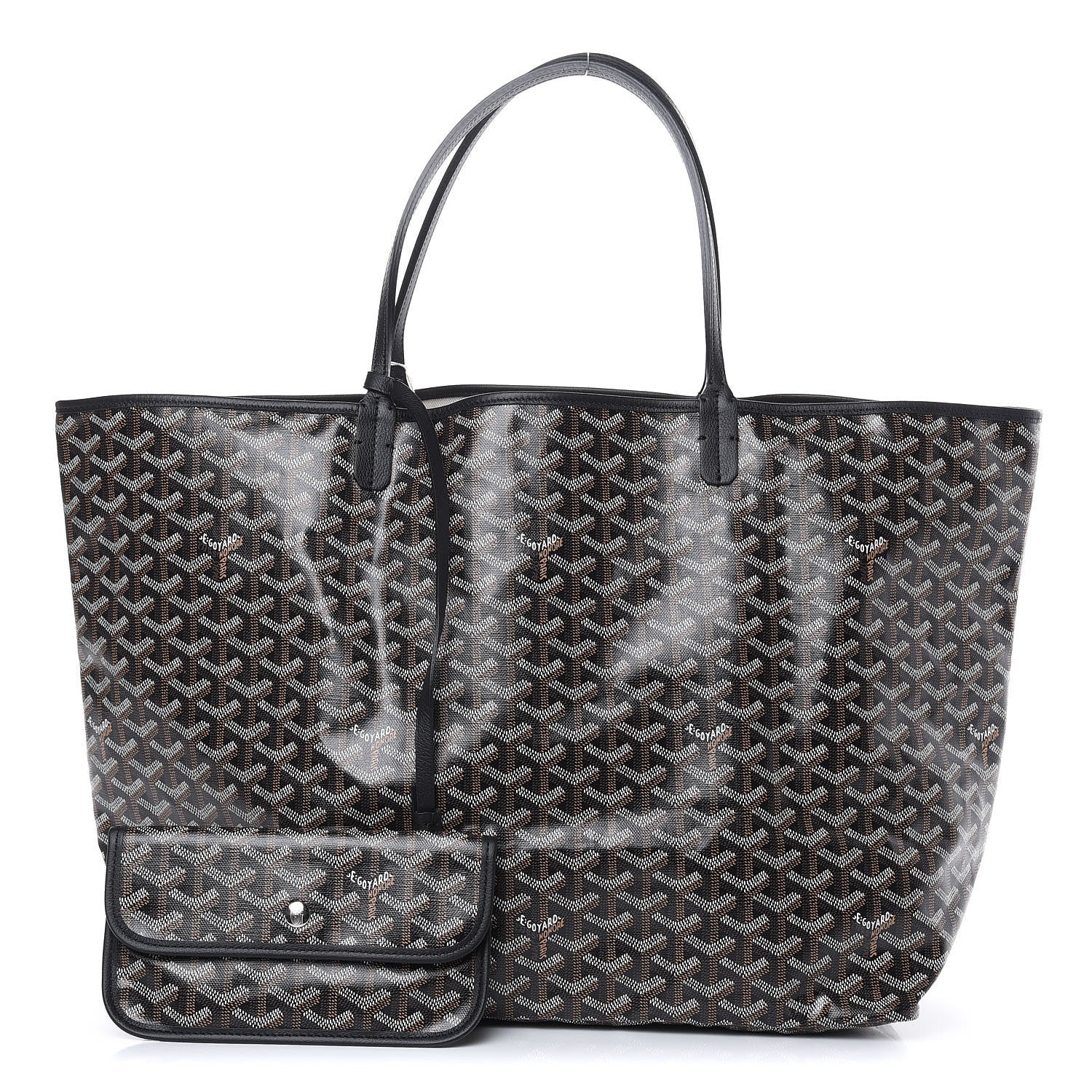 Goyard Goyardine Saint Louis GM Black 1 of 9