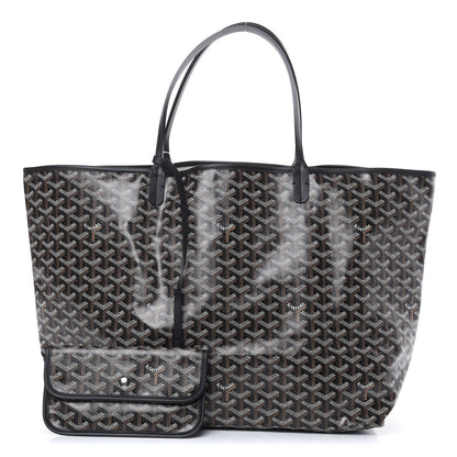Goyard Goyardine Saint Louis GM Black 1 of 9