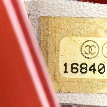 Chanel Patent Quilted Timeless CC Soft Tote Red 7 of 11