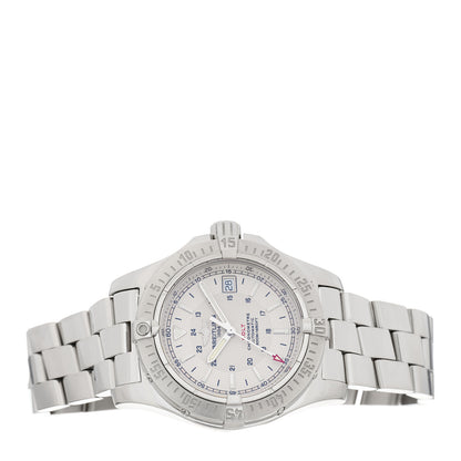 Breitling Stainless Steel 41mm Colt Automatic Watch White A17380 White 2 of 4