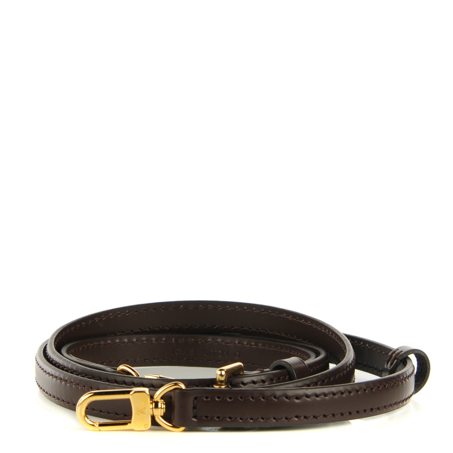 Louis Vuitton Adjustable Shoulder Strap 12mm Brown 1 of 6