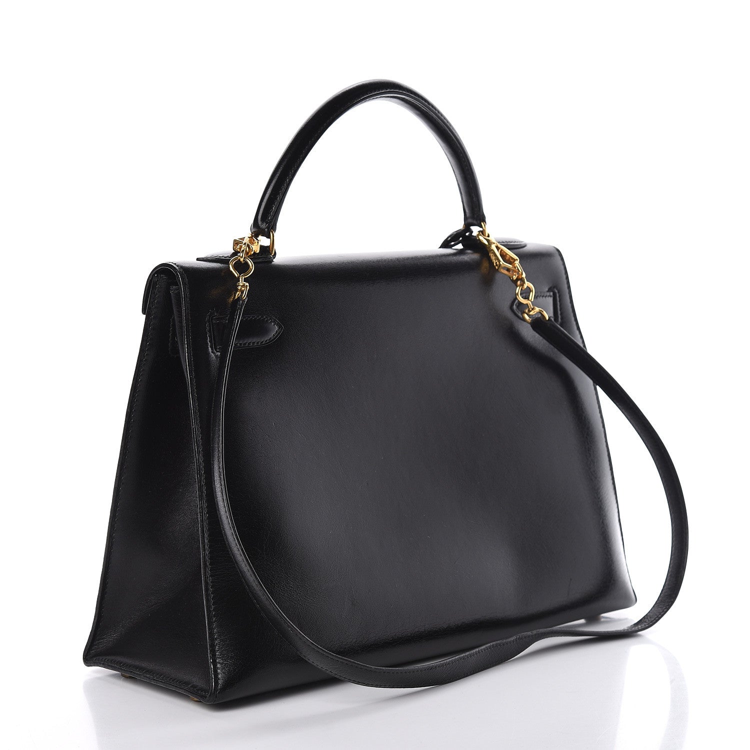 Hermes Box Kelly Sellier 32 Black 3 of 45