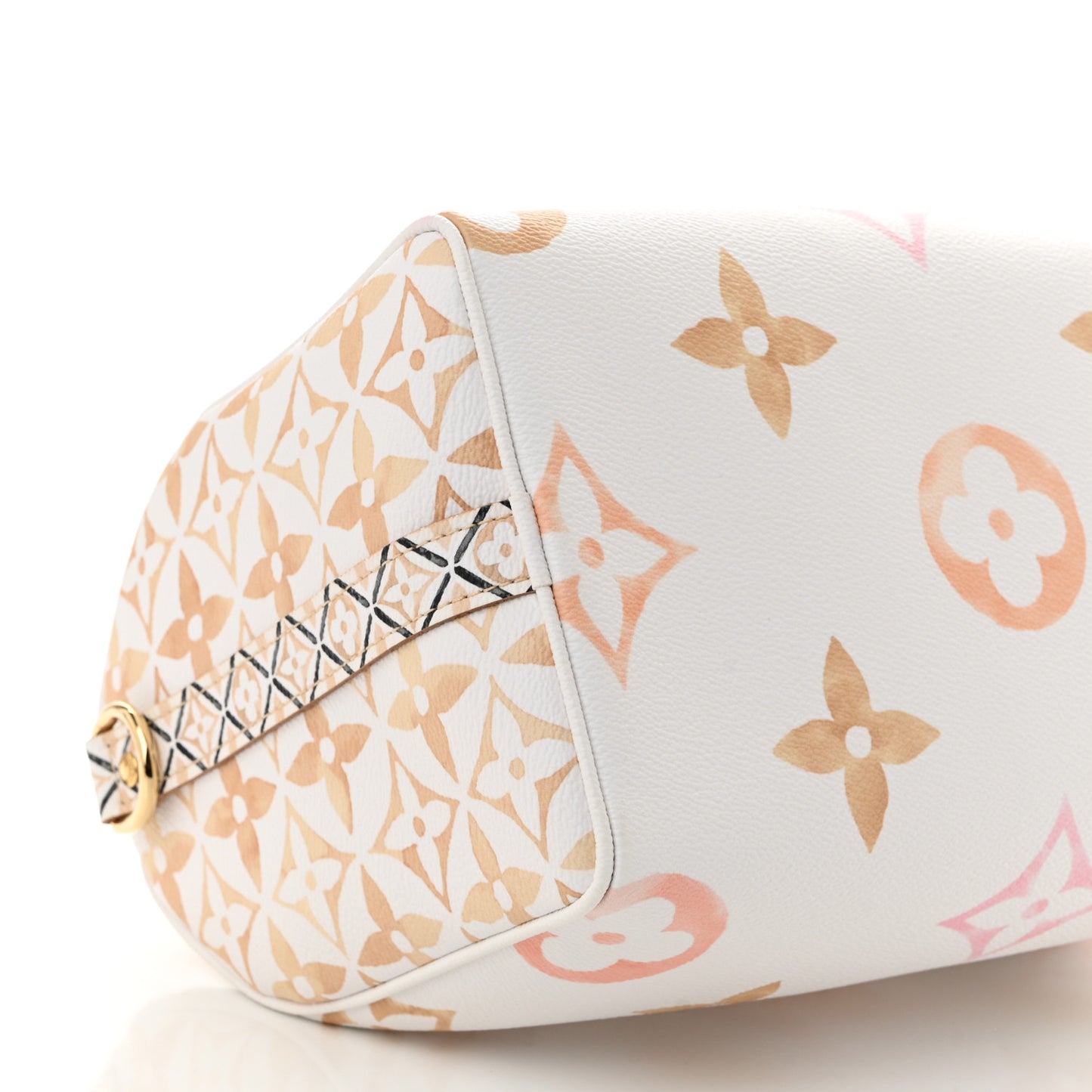 Monogram Giant By The Pool 2.0 Speedy Bandouliere 25 Beige