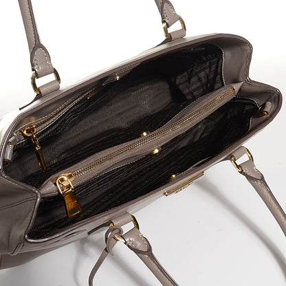Prada Saffiano Lux Small Tote Argilla 5 of 11
