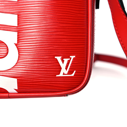 Louis Vuitton X SUPREME Epi Danube PM Red 11 of 12