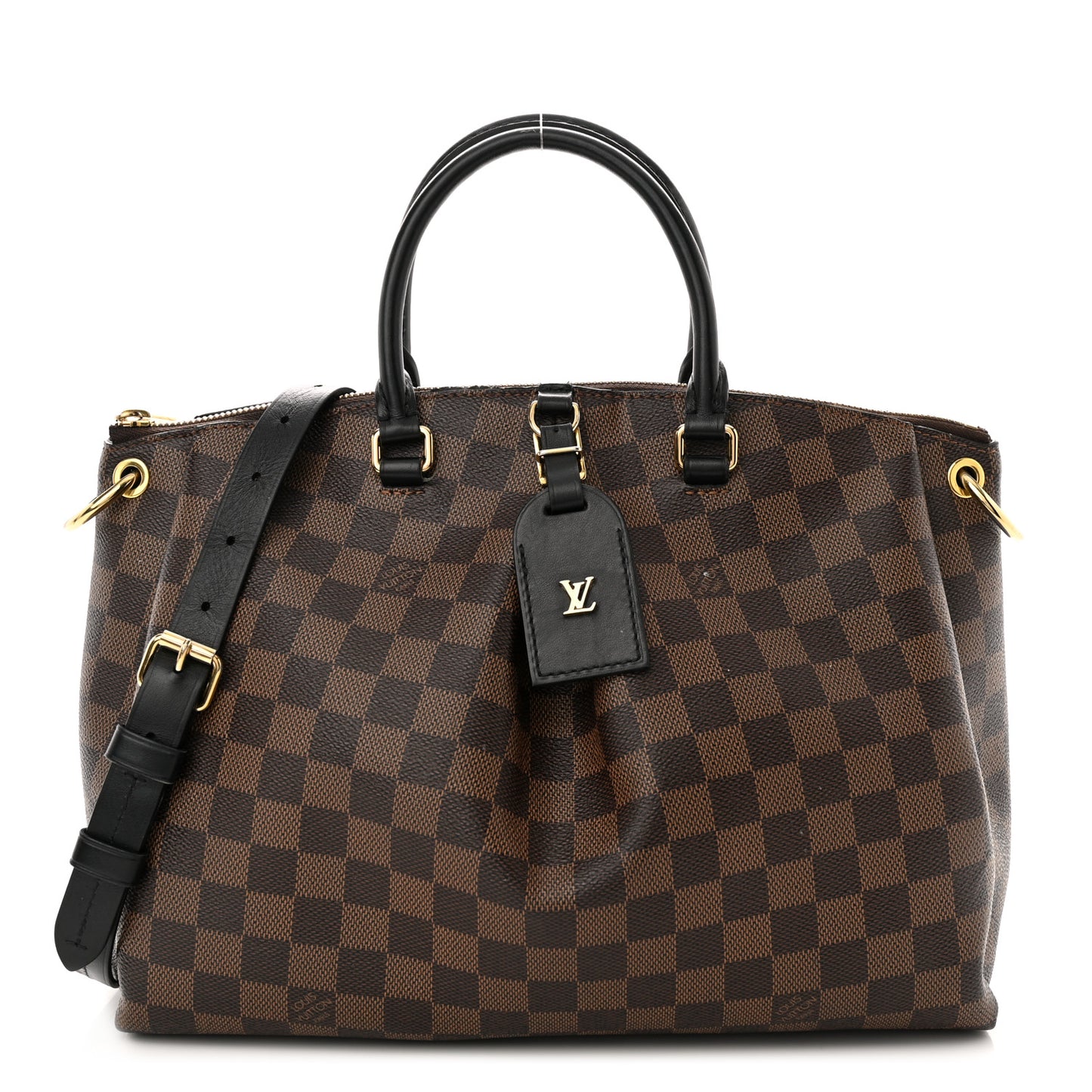 Damier Ebene Odeon Tote MM Black