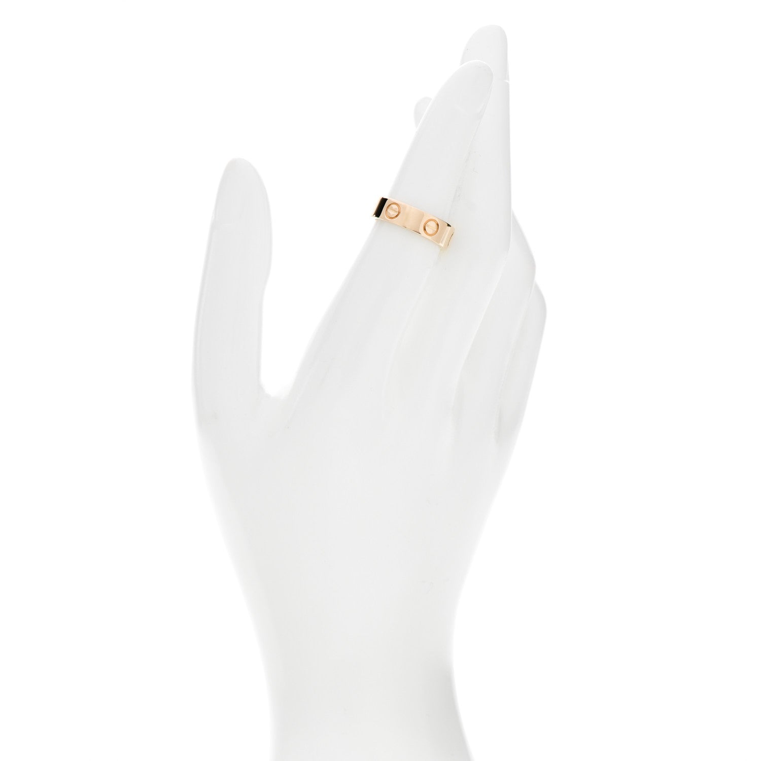 Cartier 18K Yellow Gold 5.5mm LOVE Ring 51 5.75 2 of 4