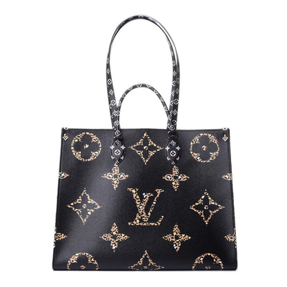 Louis Vuitton Monogram Giant Jungle Onthego GM Black 1 of 10
