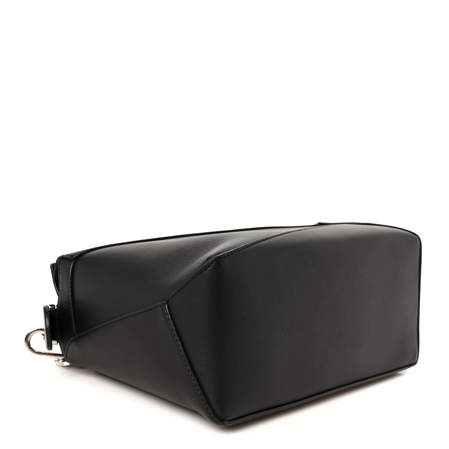 Loewe Calfskin Small Puzzle Edge Bag Black 4 of 11