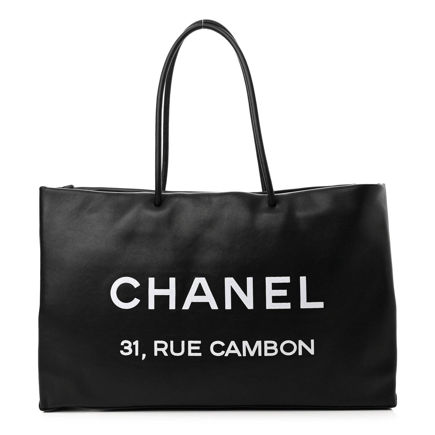 Chanel Calfskin Large Essential 31 Rue Cambon Tote Black 1 of 12