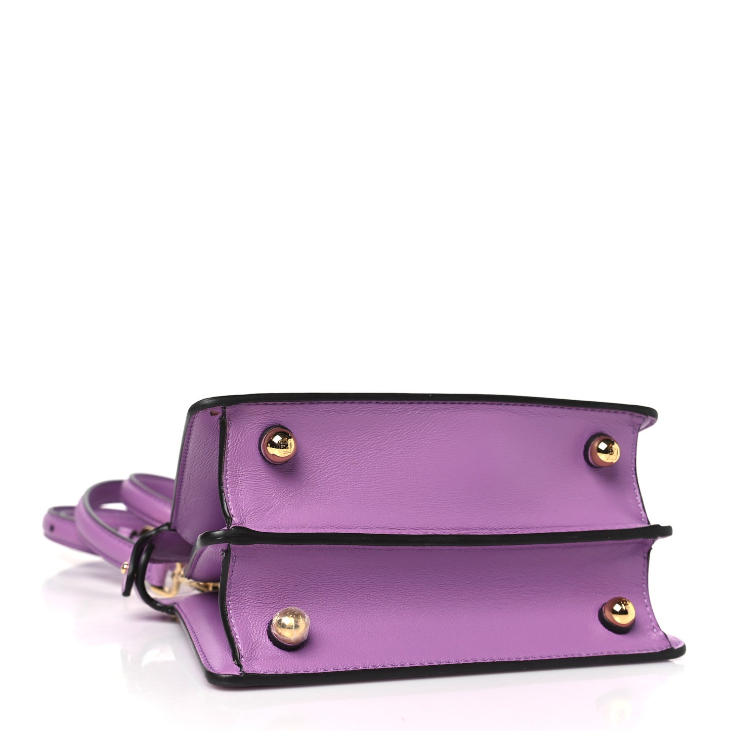 Shiny Nappa Petite Peekaboo I SEE U Satchel Violetta