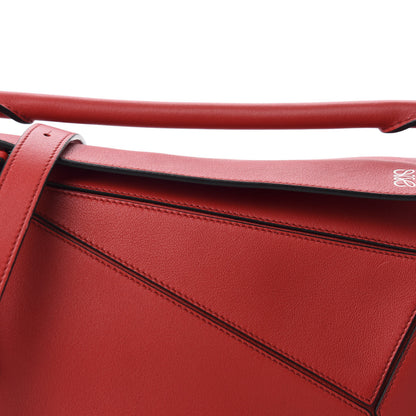 Loewe Calfskin Small Puzzle Bag Scarlet 11 of 11