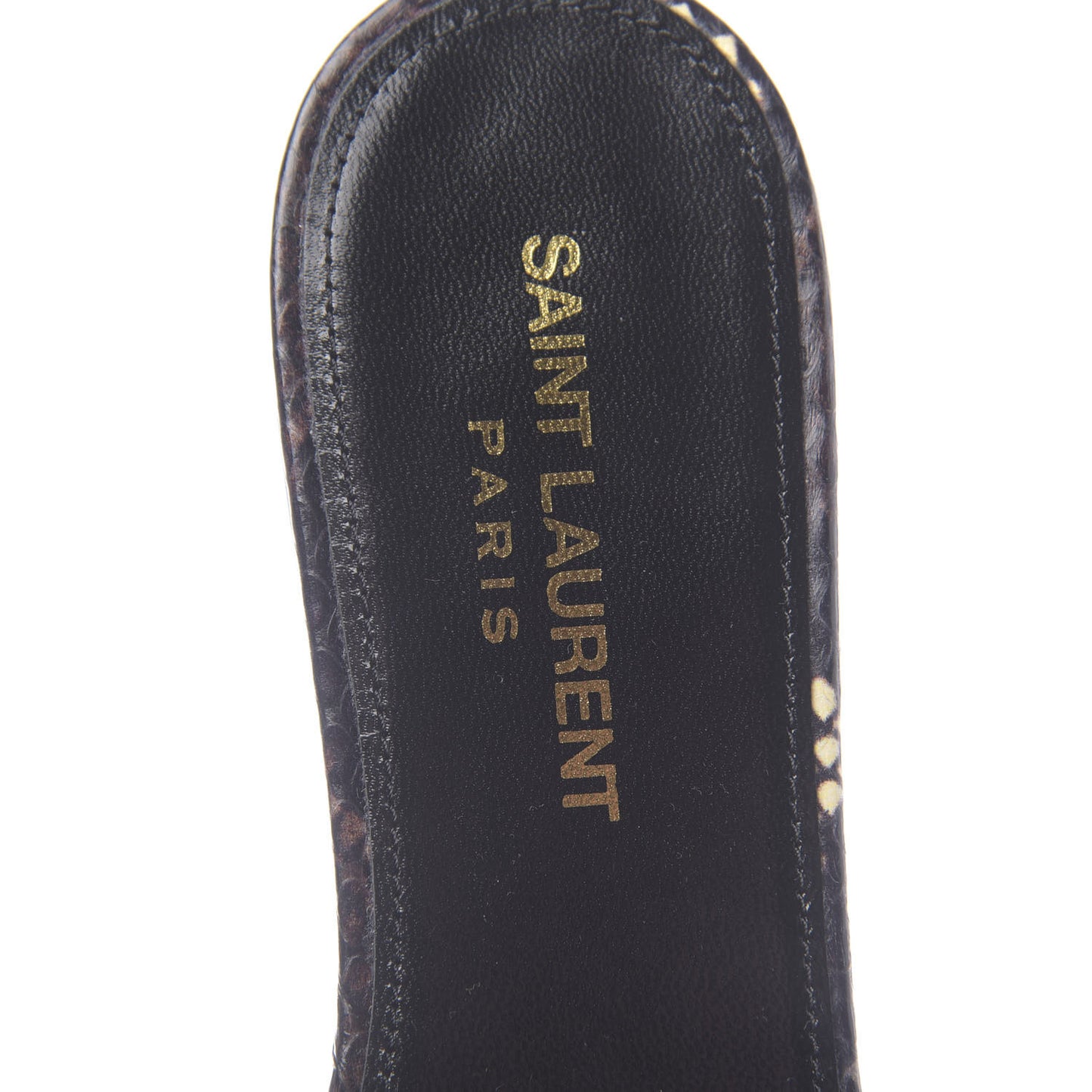 Snakeskin Tribute 05 Slide Sandals 37 Moro