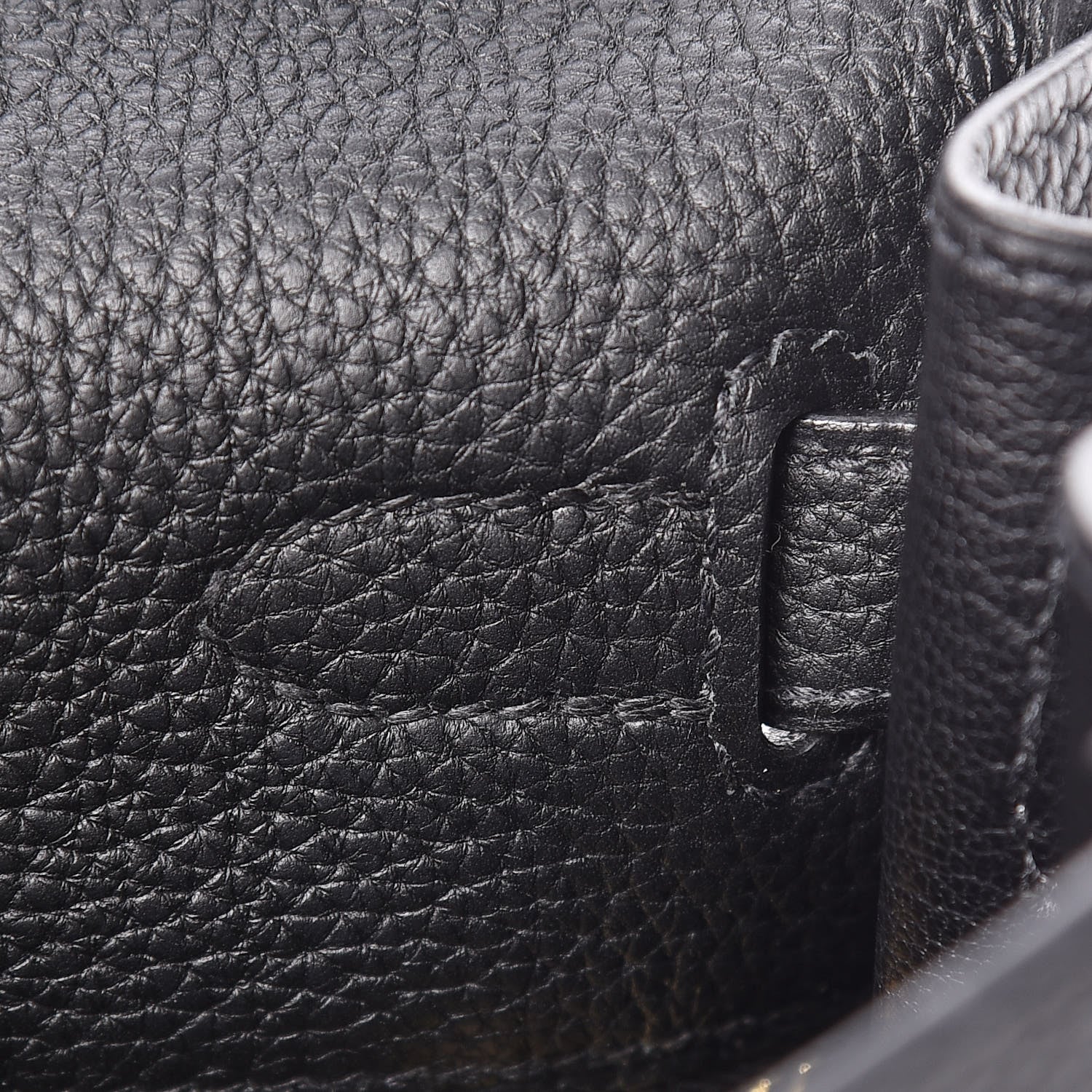 Hermes Togo Kelly Retourne 28 Black 15 of 38