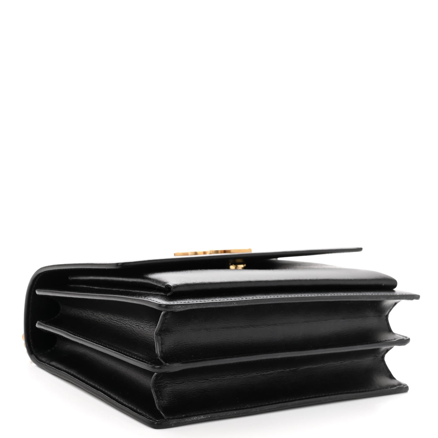 Saint Laurent Calfskin Medium Monogram Sunset Black 4 of 9