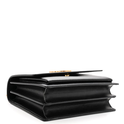 Saint Laurent Calfskin Medium Monogram Sunset Black 4 of 9