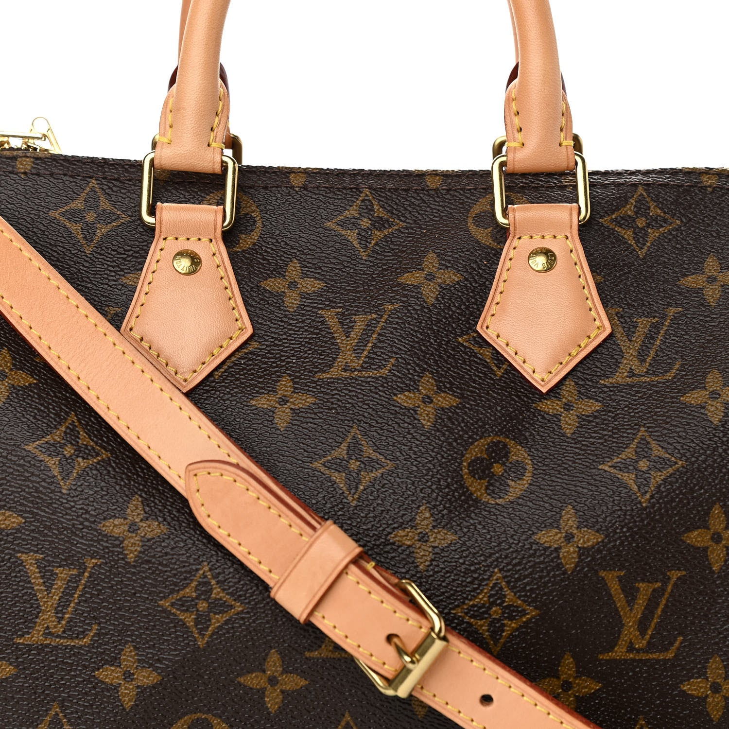 Louis Vuitton Monogram Speedy Bandouliere 25 14 of 14