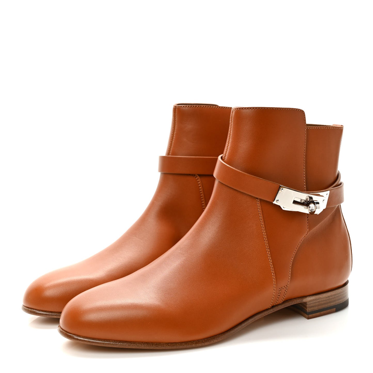 Calfskin Neo Low Boots 39 Natural