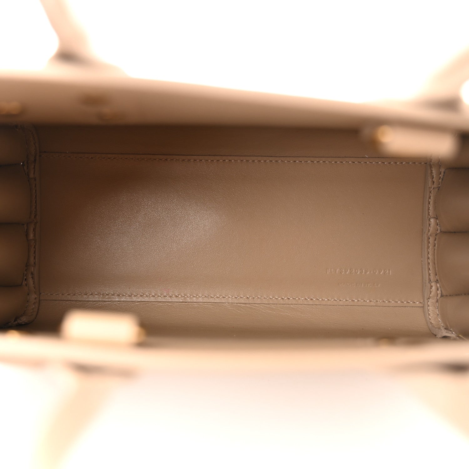 Saint Laurent Calfskin Nano Sac De Jour Beige 5 of 11