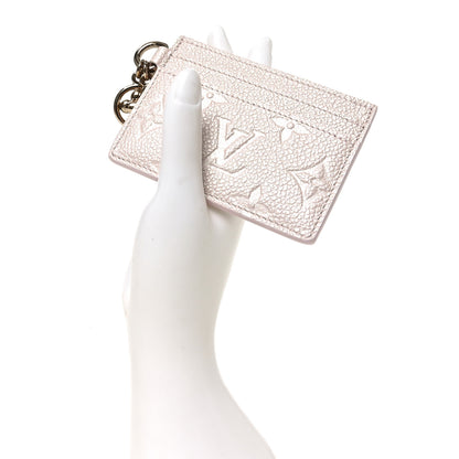Louis Vuitton Empreinte Monogram LV Charms Card Holder Snowy Pearl 2 of 6